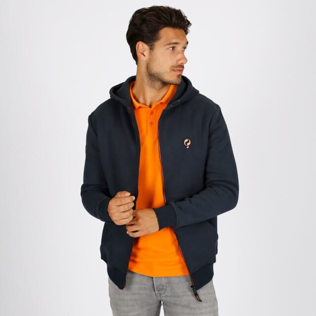 Q1905 Vest velp dlx donker