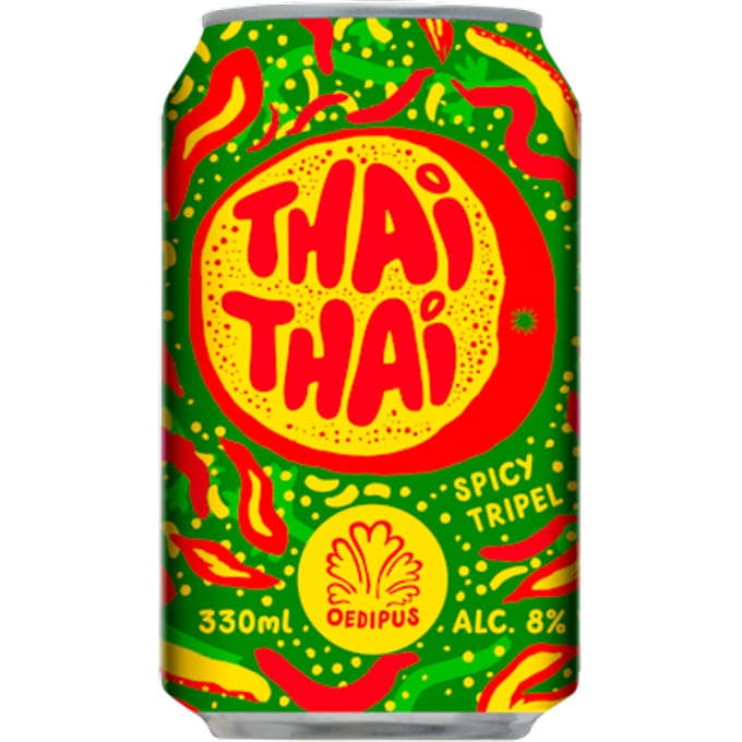 Thai Thai bier blik