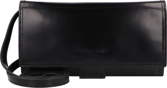 LIEBESKIND BERLIN Portemonnee Lisa Spazzolato Wallet L Black Zwart