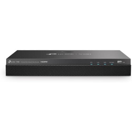 TP-Link VIGI NVR2008H-8MP Netwerk Video Recorder (NVR) - Zwart