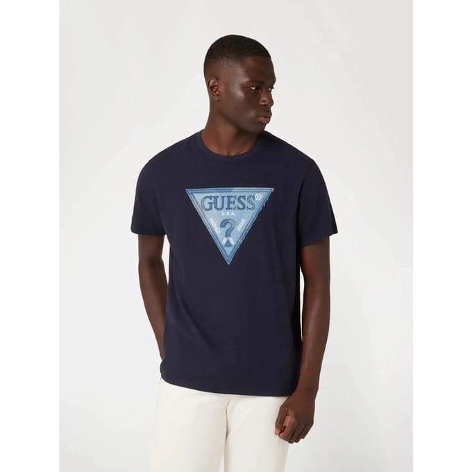 T-shirt Guess Triangle Patch