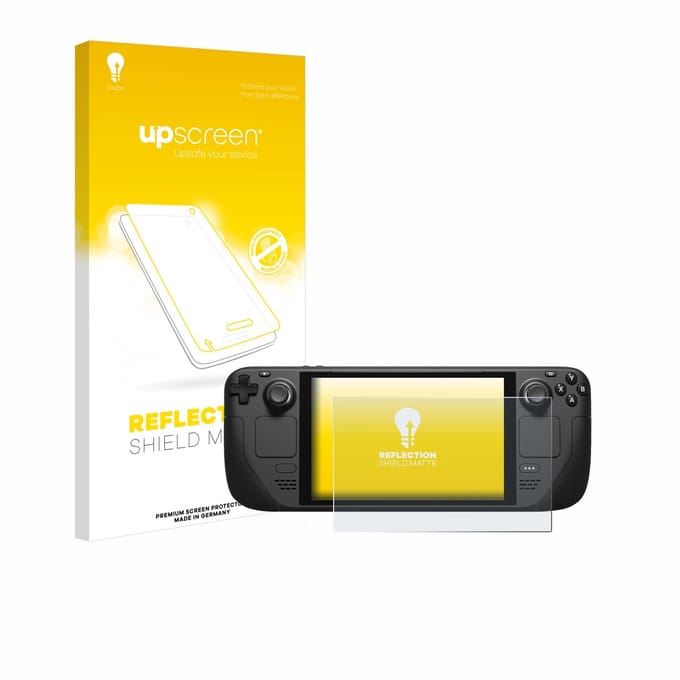 upscreen - Screenprotector voor Valve Steam Deck / OLED - Folie Beschermfolie anti glare matte