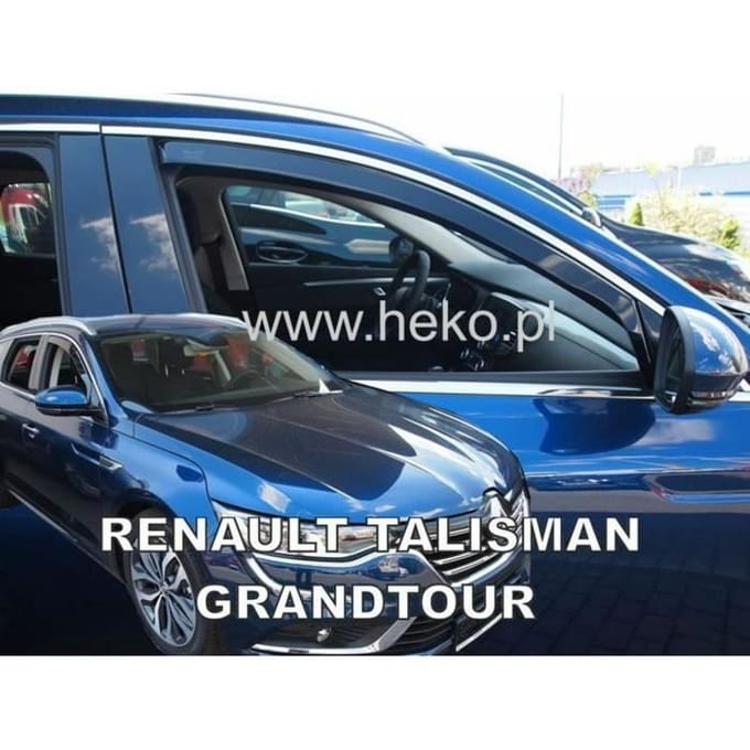 J&J AUTOMOTIVE | Heko Deflecteurs d'air Déflecteurs de Vent Pour Renault Talisman depuis 2016 limousine