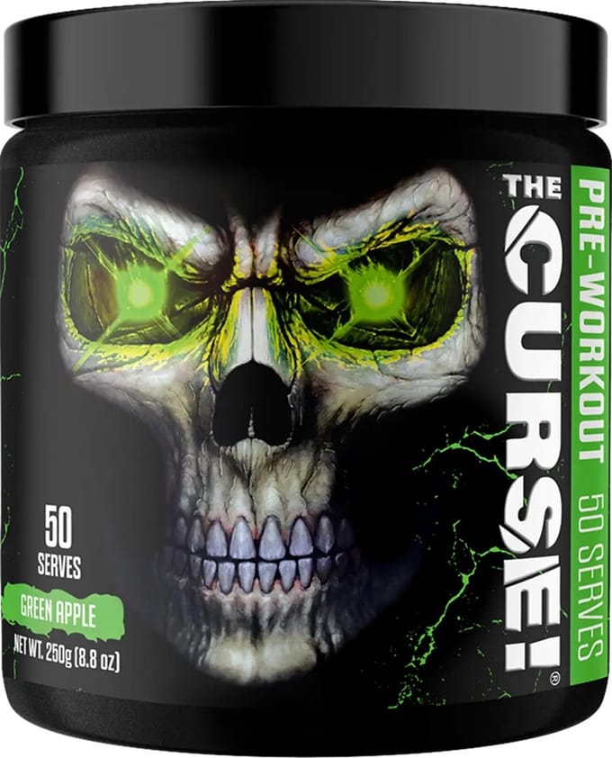 Cobra Labs The Curse - Pre-workout - 250 gram (50 doseringen) - Green Apple