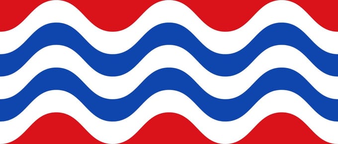 Vlag Sint-Laureins 200x300cm