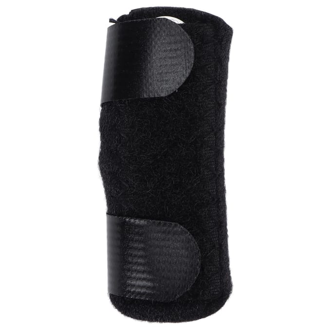Vingerspalk Kinderen Verstelbare Aluminiumlegering Vingercorrectiestrap Beschermhoes black