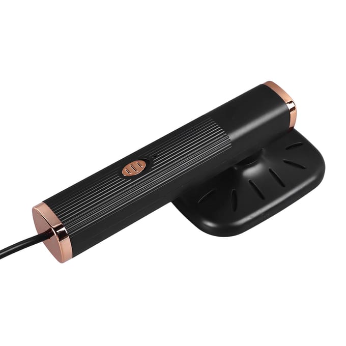 Stoomstrijkijzer Draaibaar 20ML Capaciteit Handheld Mini Draagbaar USB Stekker Stoom Strijkmachine voor Thuis zwart