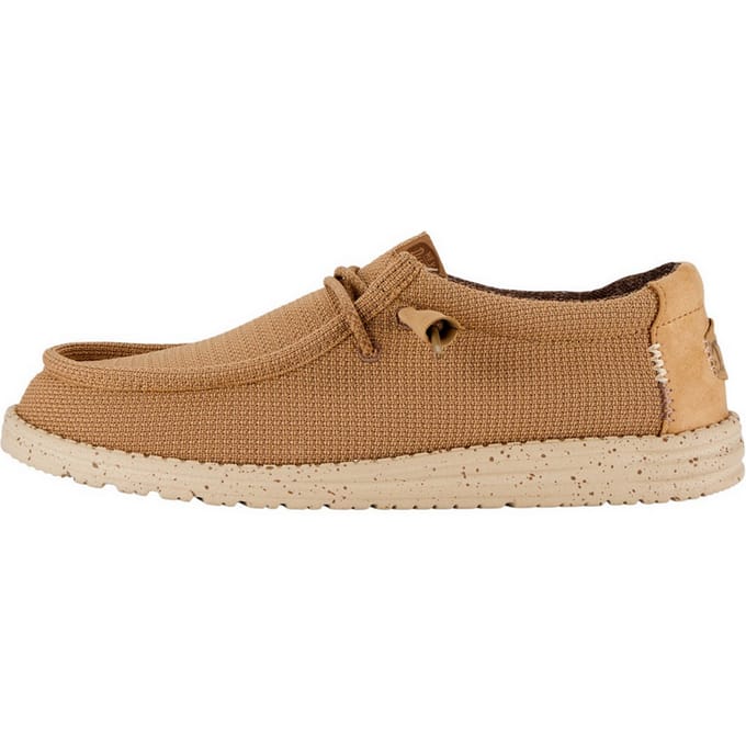 HEYDUDE Wally Sport Instappers bruin Canvas - Maat 43
