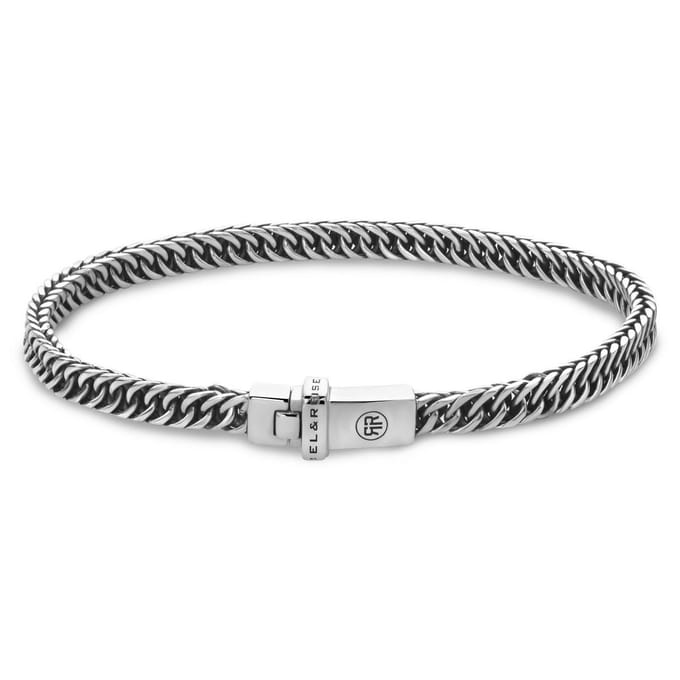 Rebel & Rose armband Small Link Four unisex RR-BR037-S