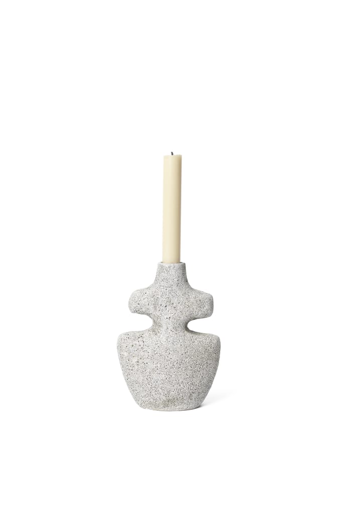 Ferm Living Yara Kandelaar - grey pumice