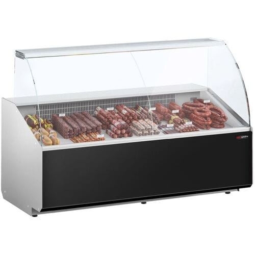 GGM Gastro Kühltheke - 1900mm - Frontblende Schwarz