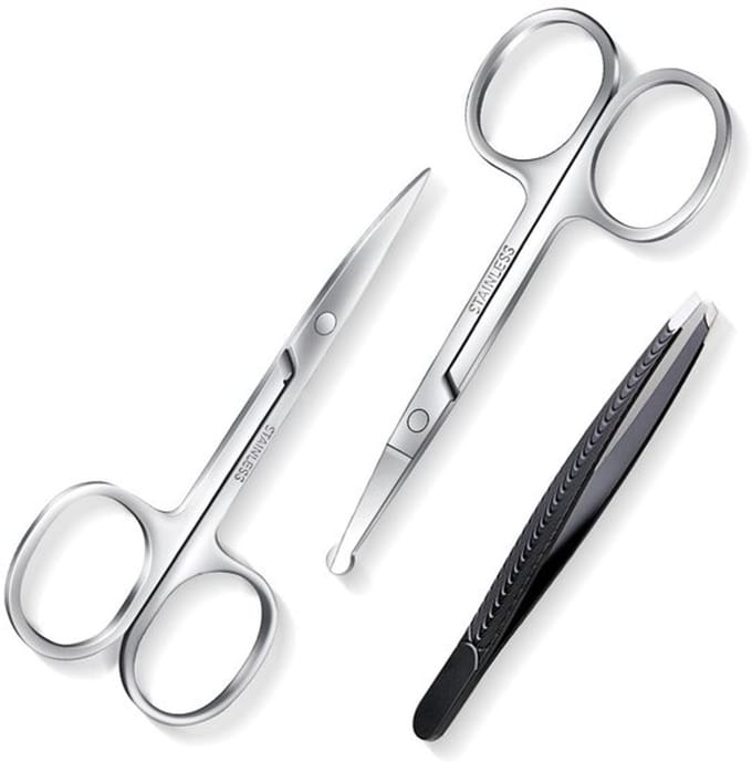 Vt Goods - Face Hair Scissors Set - Neus Schaar - Roestvrij staal