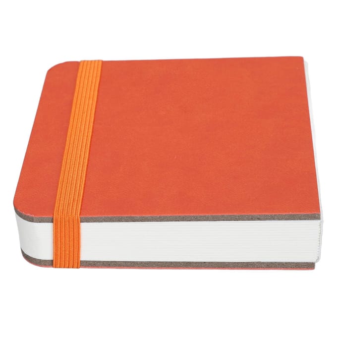 30 Vellen Aquarel Schetsboek Fijne Nerf Draagbaar Zakformaat Aquarel Schilderpapier 10 X 10cm Orange