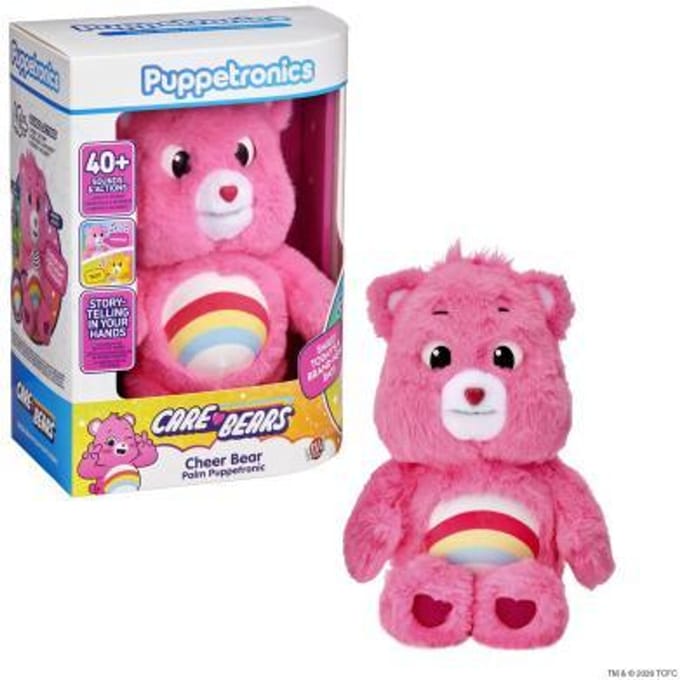 Care Bears Cheer Palm Puppetronic Interactieve knuffels