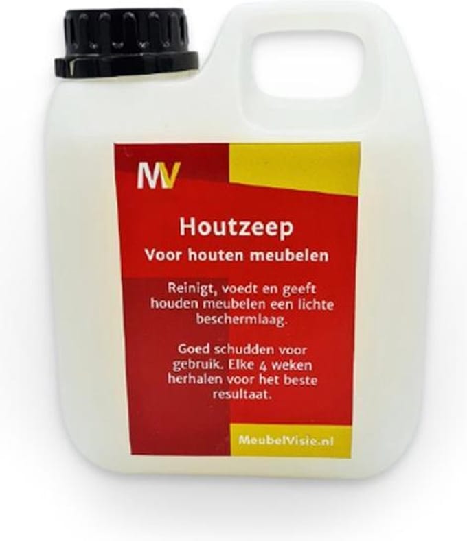 Houtzeep - 1 liter - Gemaakt van natuurlijke was- en oliesoorten