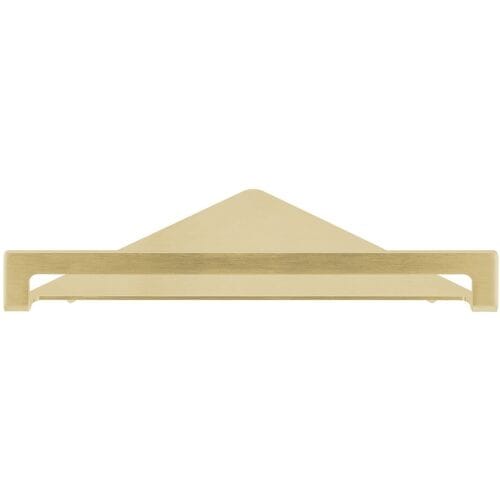 Herzbach DESIGN iX PVD Shower utensil corner shelf 21.821000.1.41