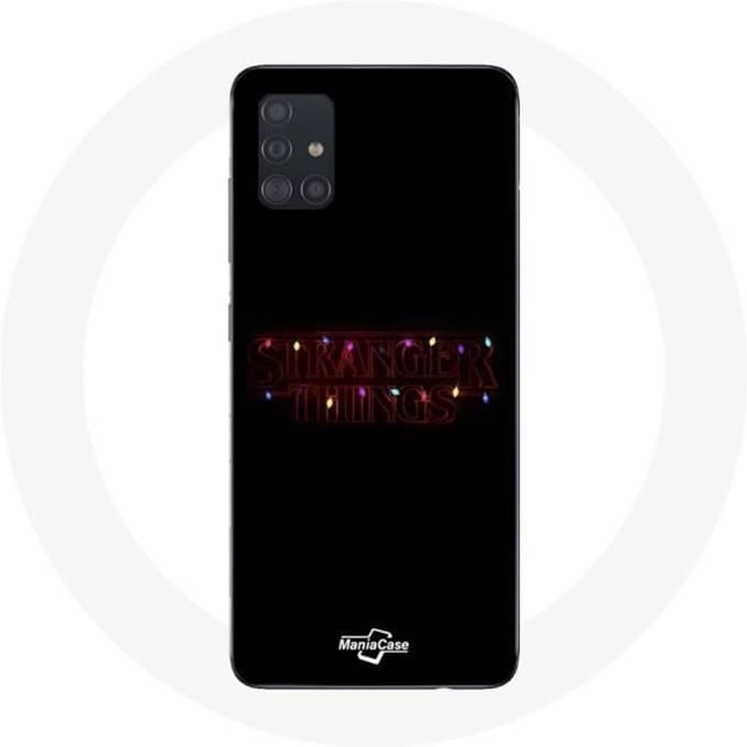 Coque - MANIACASE - Samsung Galaxy A71 - Noir - Souple - Protection chocs et rayures