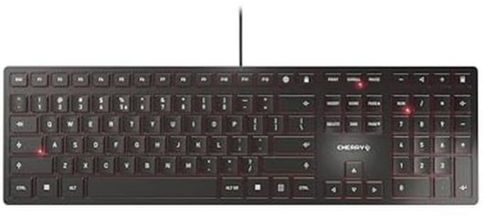 Slim Toetsenbord Zwart met Schaarmechanica