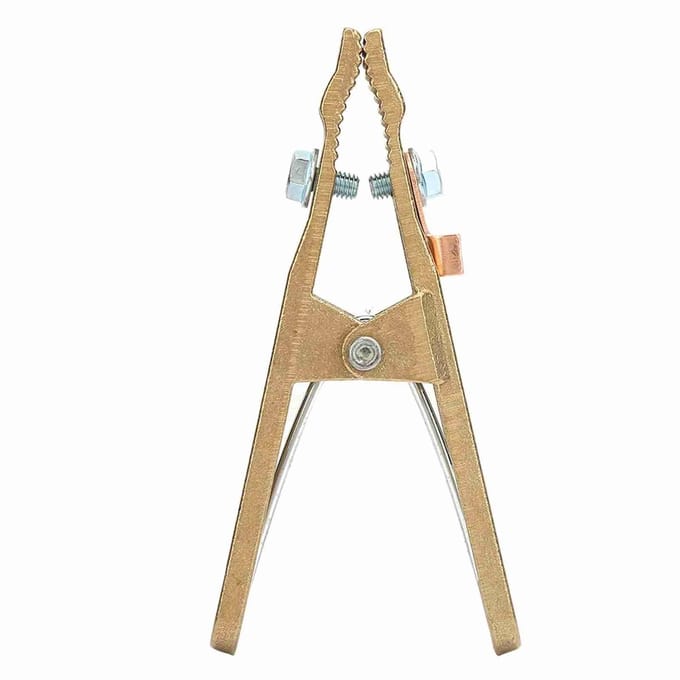 Dailygoody - A-vormige Massaklem voor Lasapparaat - Messing 260A
