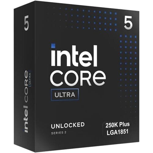 Intel Core Ultra 5 250K Plus Arrow Lake-S Refresh CPU - 18 kernen - 3.5 GHz - Intel LGA1851 - Intel Boxed (zonder koeler)