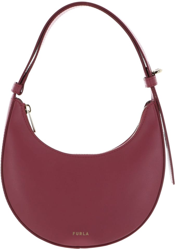 FURLA Leren schoudertas avondtas Delizia Mini Shoulder Bag Blush Pink roze