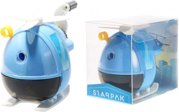 helicopter - puntenslijper - handmatige bediening - potloden slijper - starpak