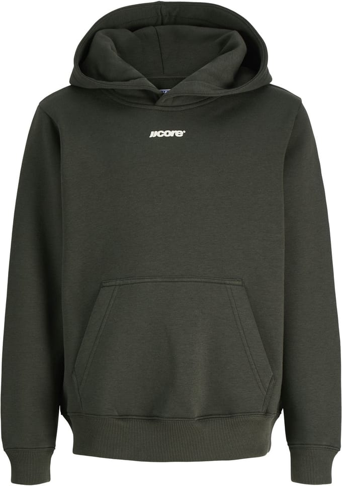 JACK&JONES - JCOCLUB BACK SCRIPT PRINT SWEAT HOOD JNR - Jongens - Sweaters