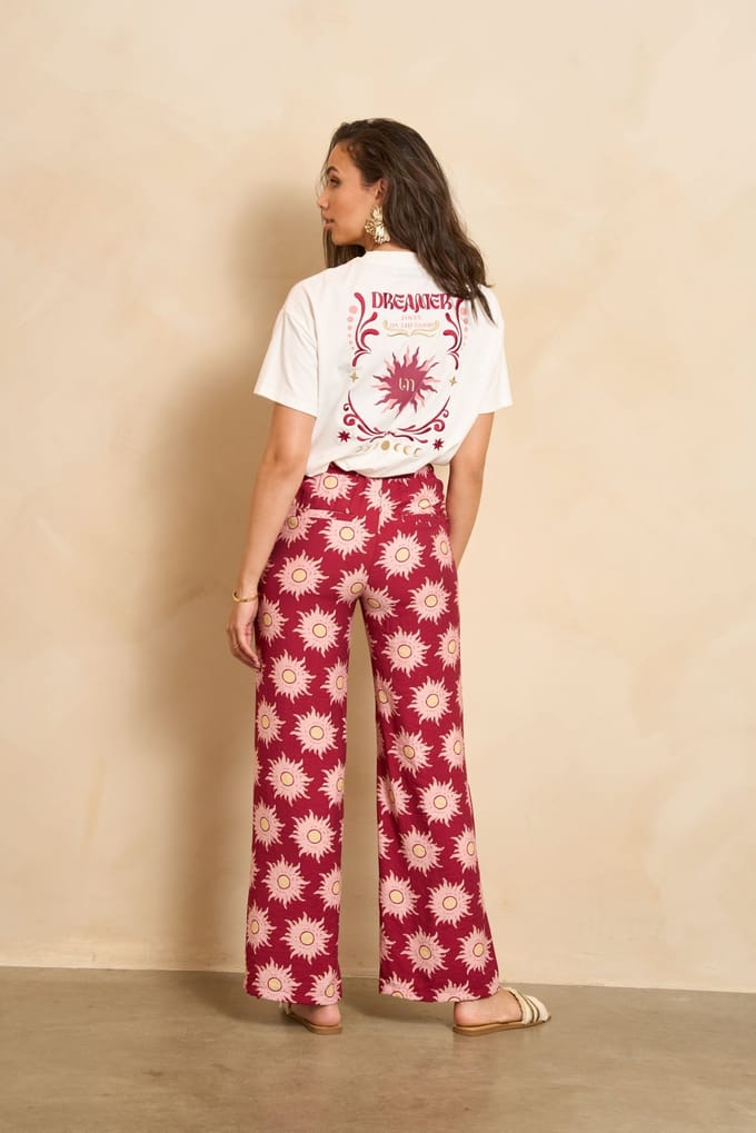 Lofty Manner Broek Trouser Remi Rc31 658 Multi Brique Dames Maat - XS