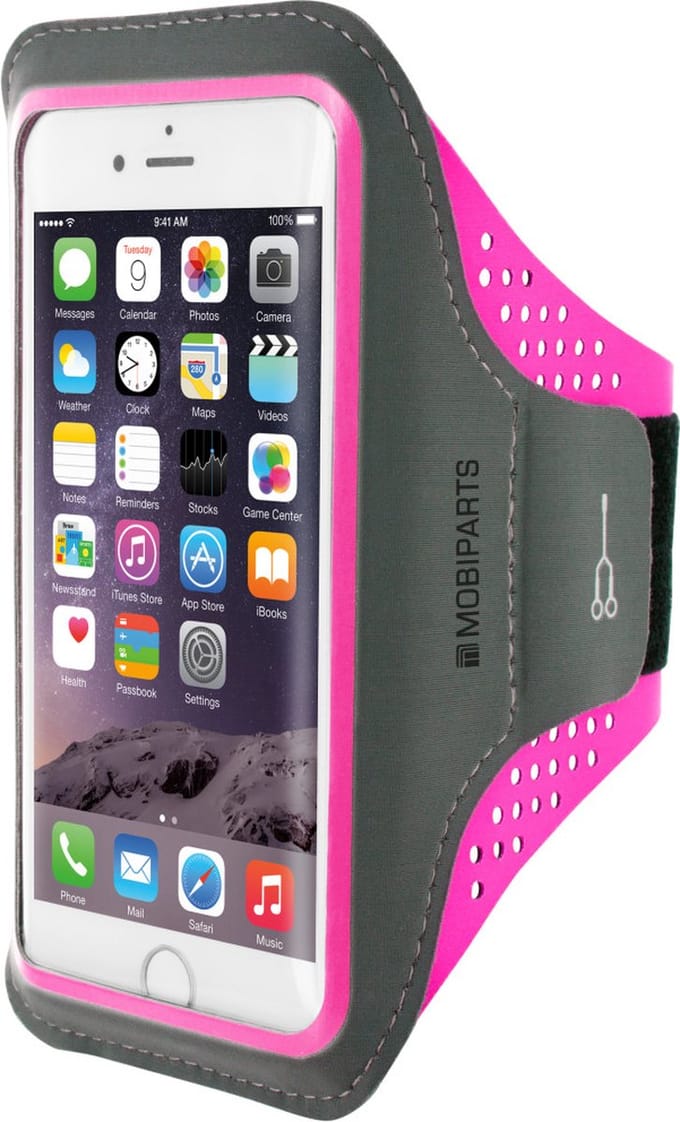 Hardloop Sportarmband geschikt voor - Roze - Mobiparts