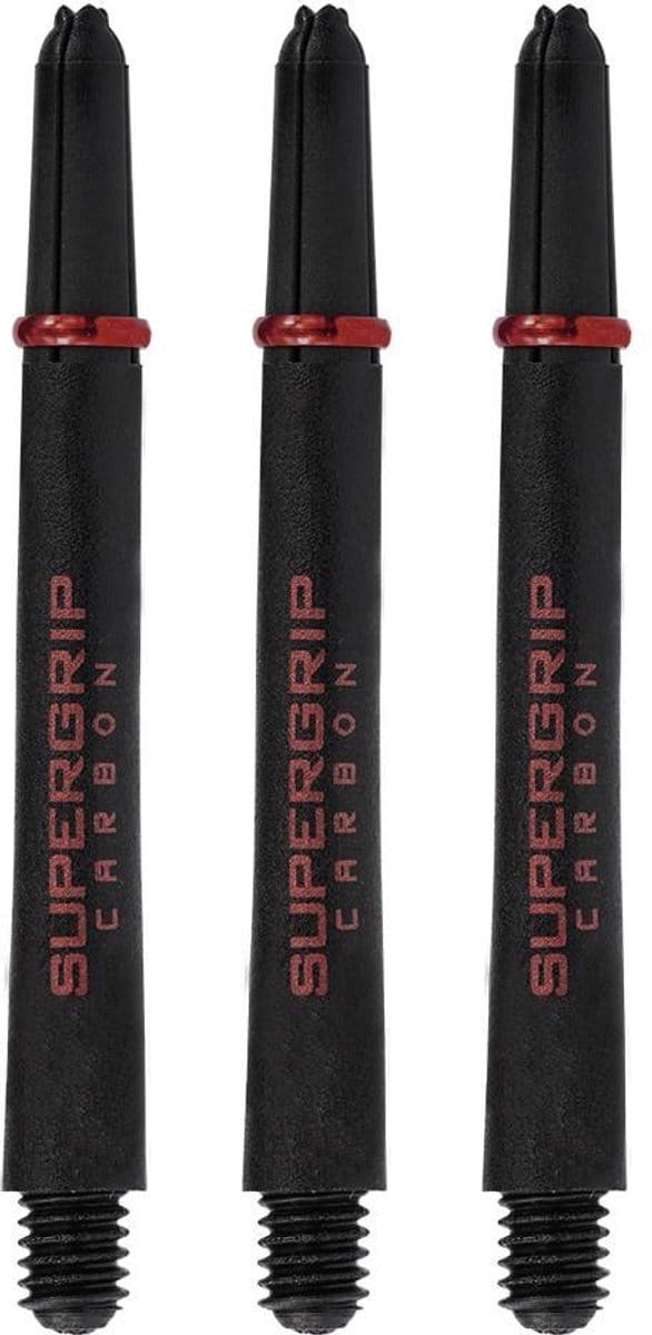 Harrows Supergrip Carbon Red - Dart Shafts