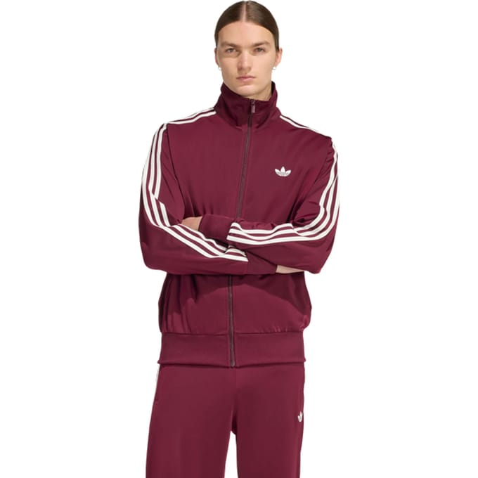 Adidas Firebird Trainingspakken Heren - Rood - Maat XL - Poly Mesh