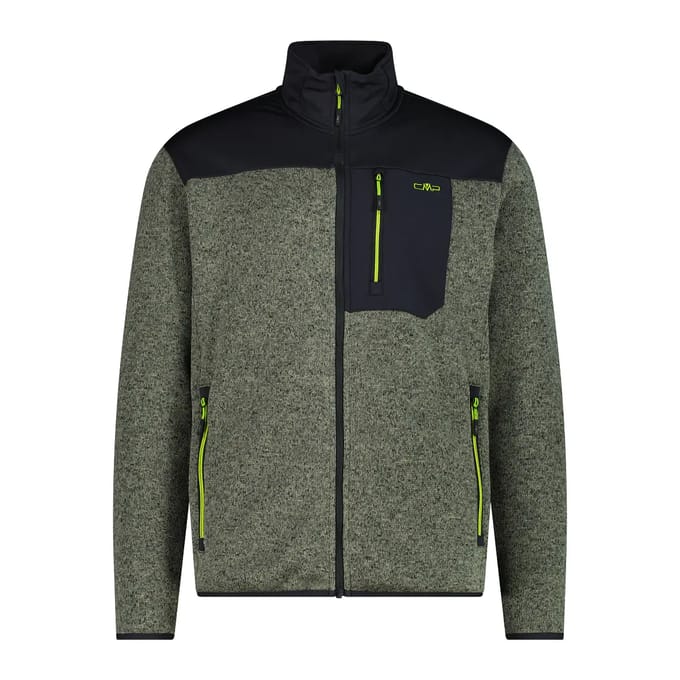 Technische gebreide jacquard fleece CMP