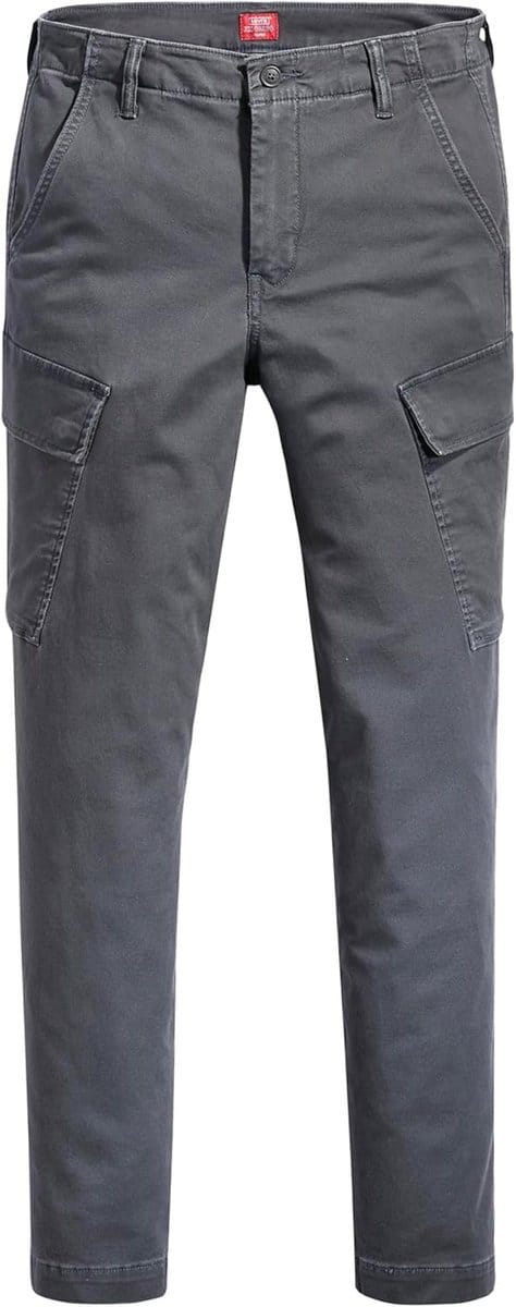 Heren Cargobroek Tapered Pasvorm met Grote Zakken