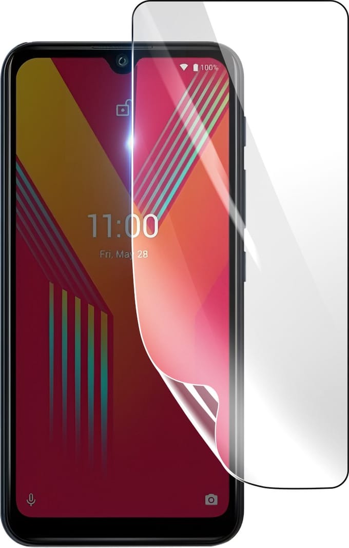3mk, Geschikt voor Wiko Y62 Plus, Schokbestendige Hydrogel Screenprotector, Transparant