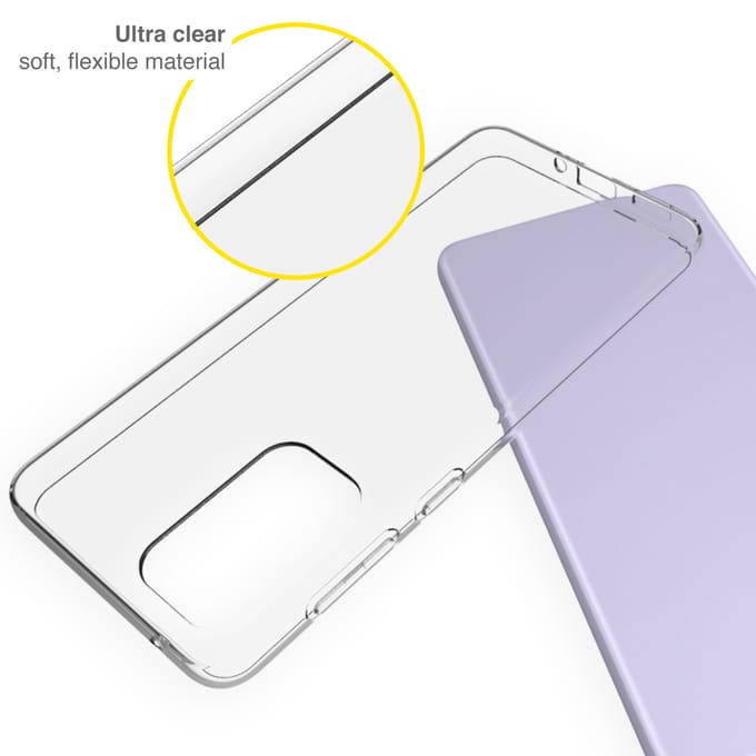 Accezz Hoesje - Geschikt voor Samsung Galaxy A33 - Clear Backcover - Transparant