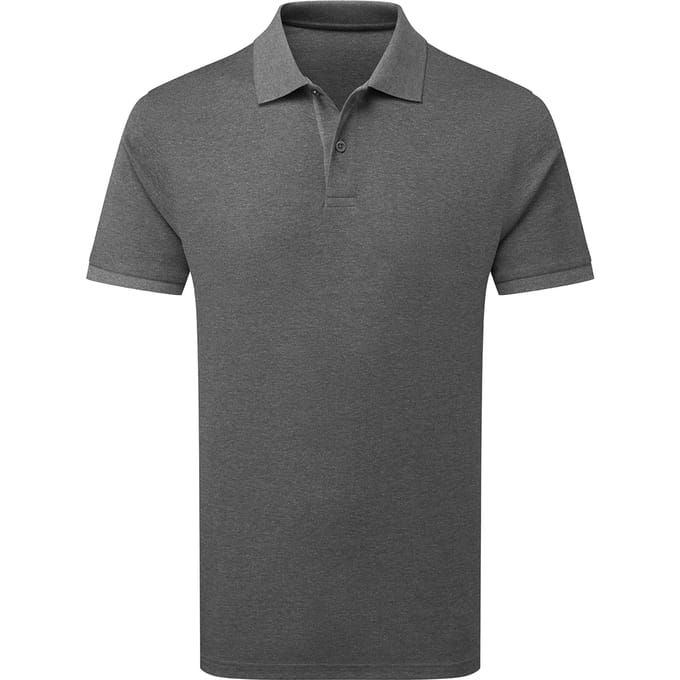 Asquith & Fox Heren Premium gemerceriseerd katoenen poloshirt (Houtskool)