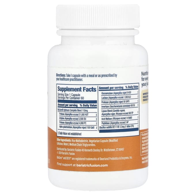 Bariatrische Fusion, spijsvertering, 60 capsules