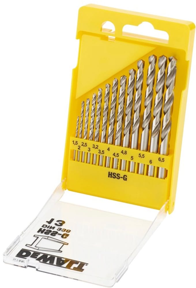 DeWALT DT5922 Metaalborenset in Tough Case 13-delig