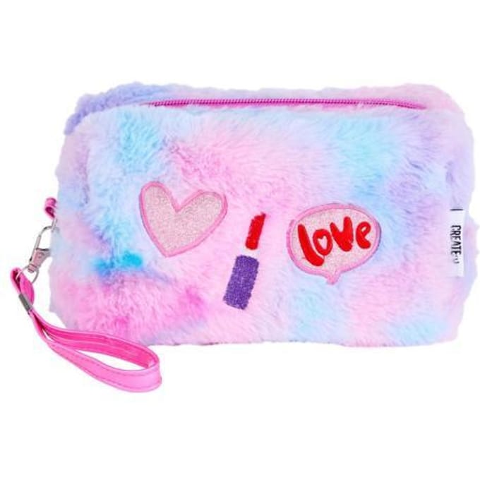 Create it! Make-up tasje Furry Opmaken en sieraden