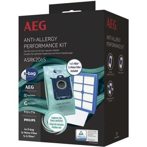 AEG ASRK206S Kit with 4ANTI Allerg 9009238446