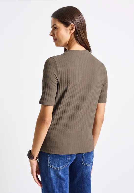 Col shirt met knopen