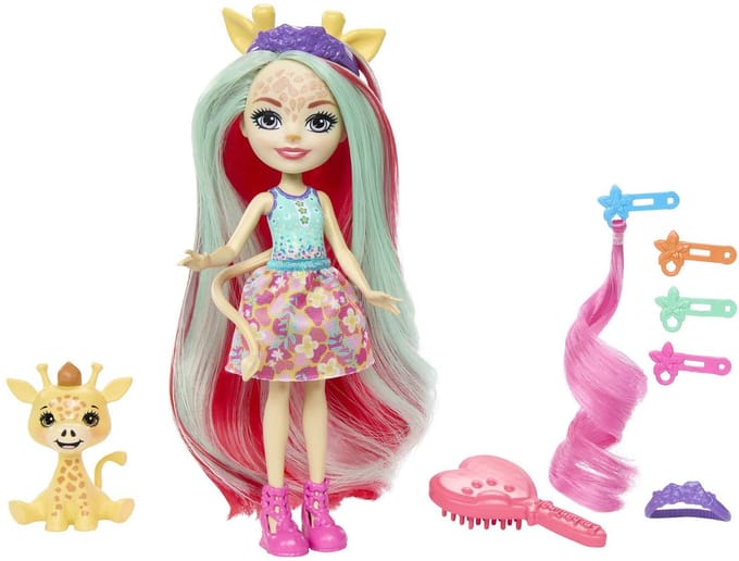 Enchantimals - Chic Feestje - Gillian Giraffe & Pawl - Pop