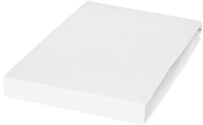 Sleepy Hoeslaken Wit 200x200 - Katoen Elastaan Stretch 35cm dik Hoekhoogte