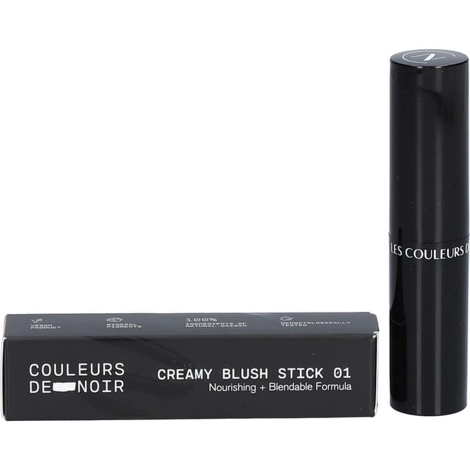 Couleurs de Noir CREAMY BLUSH STICK 01 sweet Peach 1 Make-up