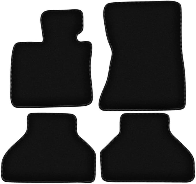 BASIC zwarte veloursmatten voor: BMW X5 E70 SUV (2006-2013)