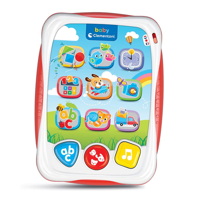 Clementoni - Pratende tablet - Interactief speelgoed - Taalontwikkeling - Vanaf 1 jaar