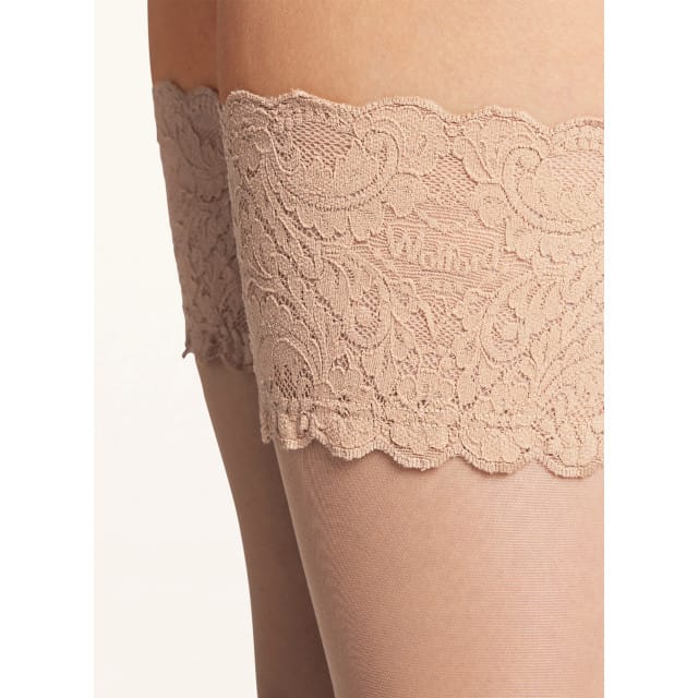 Wolford Satin Touch 20 Stay-Up - Sheers (Lw) Zwart S