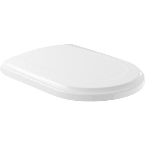 Villeroy & Boch Hommage closetzitting softclose quickrelease chroom scharnieren wit
