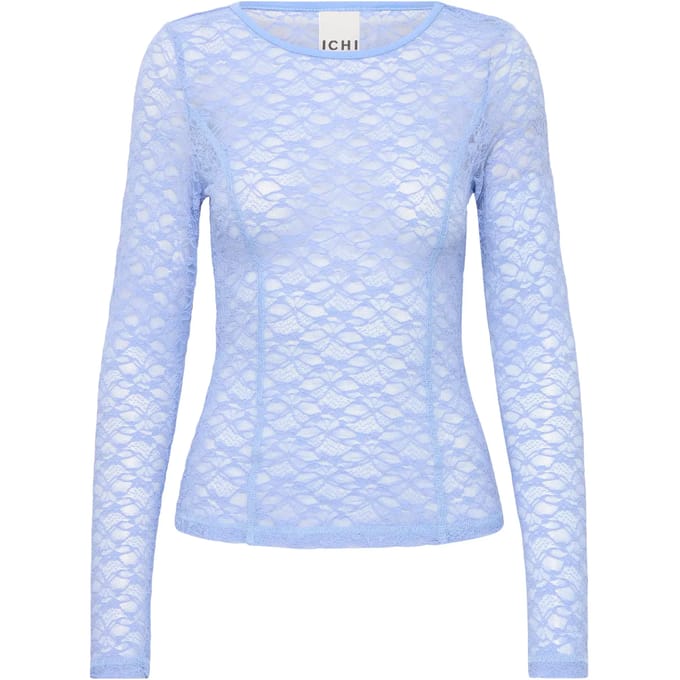 Dames-T-shirt met lange mouwen Ichi Lacey