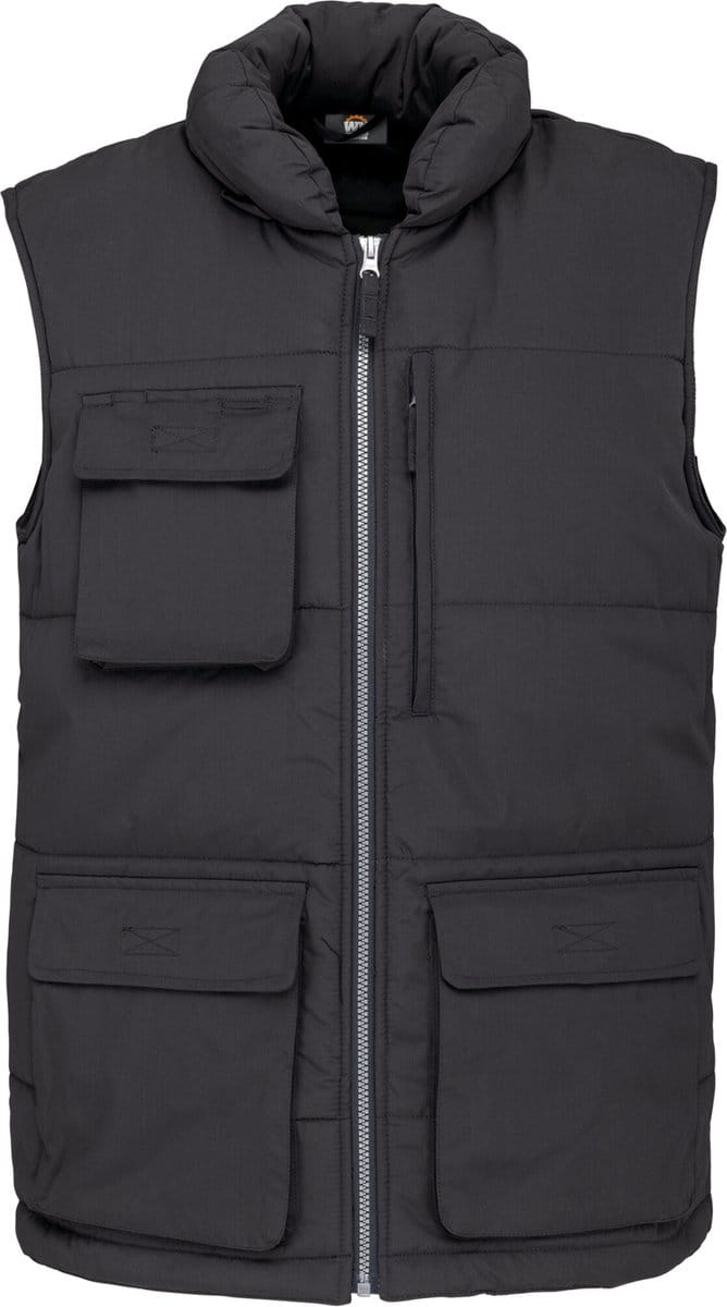 WK. Designed To Work Gewatteerde bodywarmer WK615 - Dark Grey - M